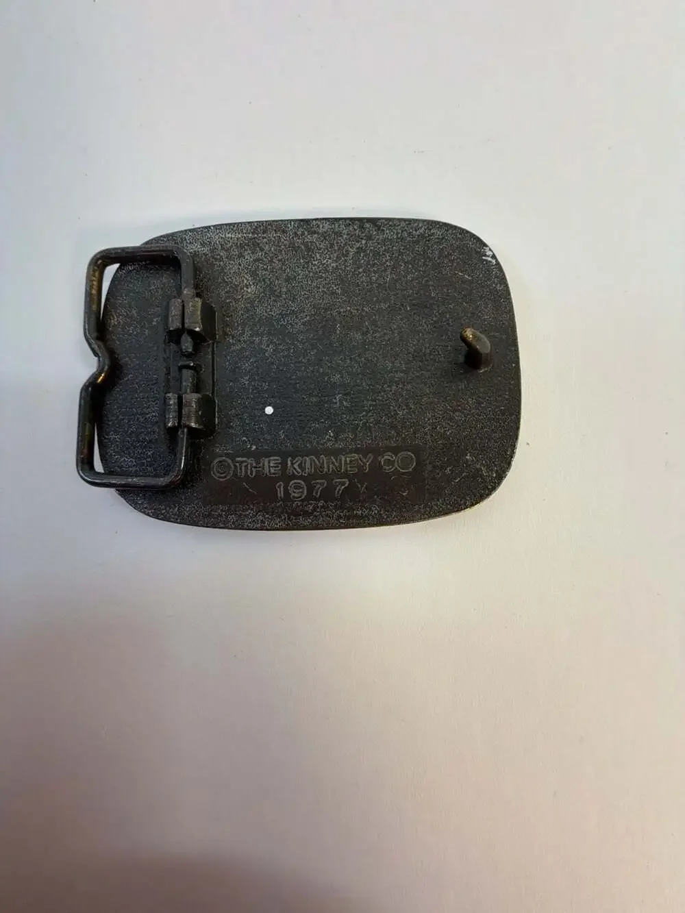 Vintage‎ 1977 The Kinney Co Personalised RON Multi-Sport Brass Belt Buckle